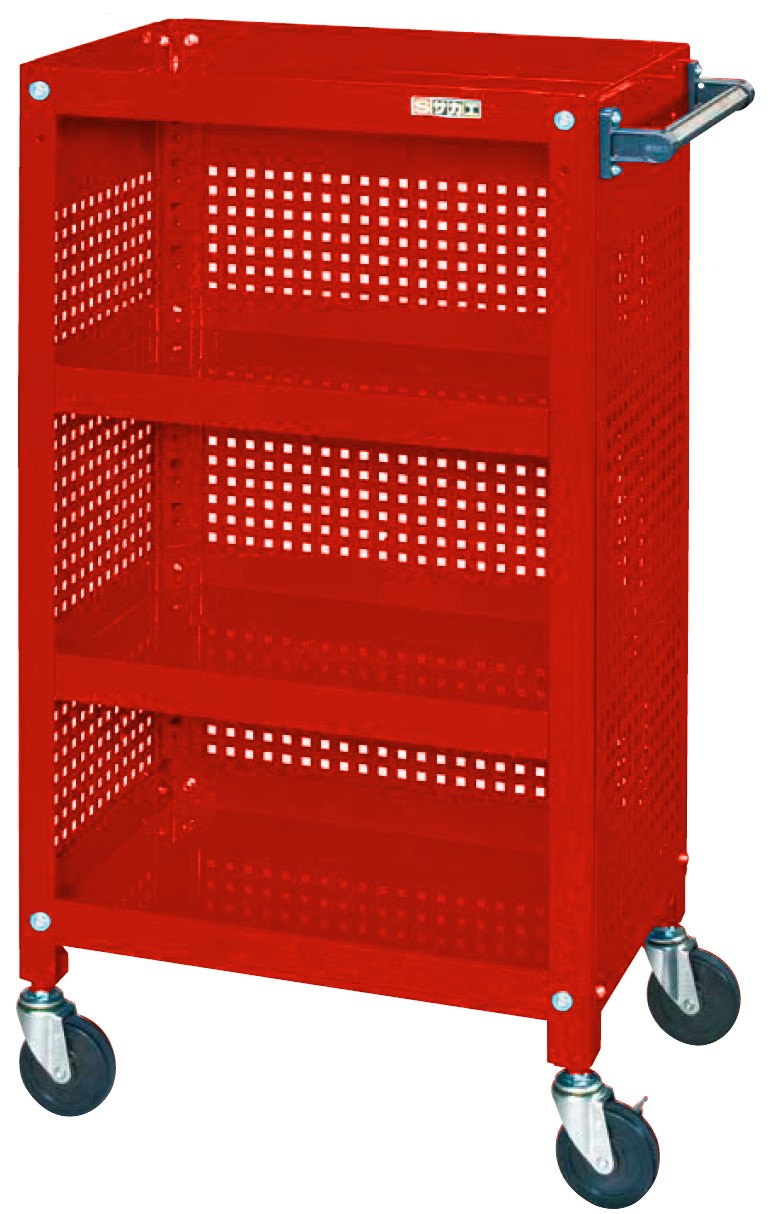 【廃盤】スーパースペシャルワゴン（パンチングパネル付） SSW-116RP3RE W600×D400×H1100