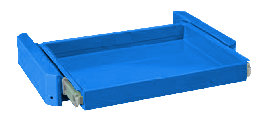 【廃盤】スーパースペシャルワゴン用オプション・スライド棚セット MAS-1SETBL  W600×D400用 