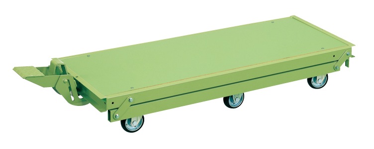 作業台 オプション ペダル昇降台車(6輪車) KTW-127Q6DPS