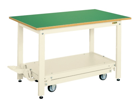 ペダル昇降移動式作業台KKタイプ KK-127FIG W1200×D750×H740