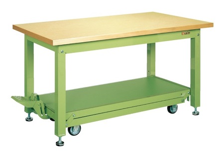 ペダル昇降移動式作業台ＫＷＣタイプ KWCG-128 W1200×D800×H740