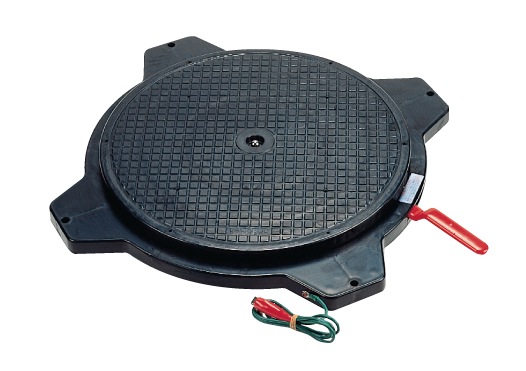 クルクル回転盤(導電性タイプ・ハンドストッパー付) PS-36DD W363×H39