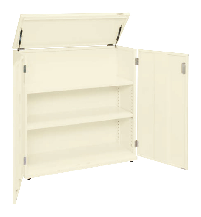 【廃盤】上扉開放保管庫（固定式） KU-UKNB W1055×D415×H1070