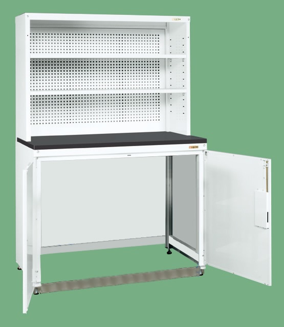 【廃盤】保管システム（パンチング架台・下開放扉タイプ） PNH-K90KPDW W900×D640×H1800