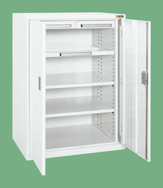 ミニ工具室(横ケント式)スチール扉タイプ K-K1001W W1022×D623×H1350