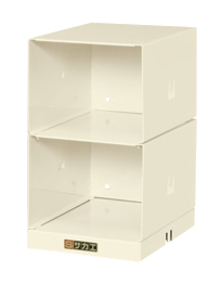 連結収納箱用横連結オプション（ボックス付） Z-2B1LITMBL W150×D210×H265