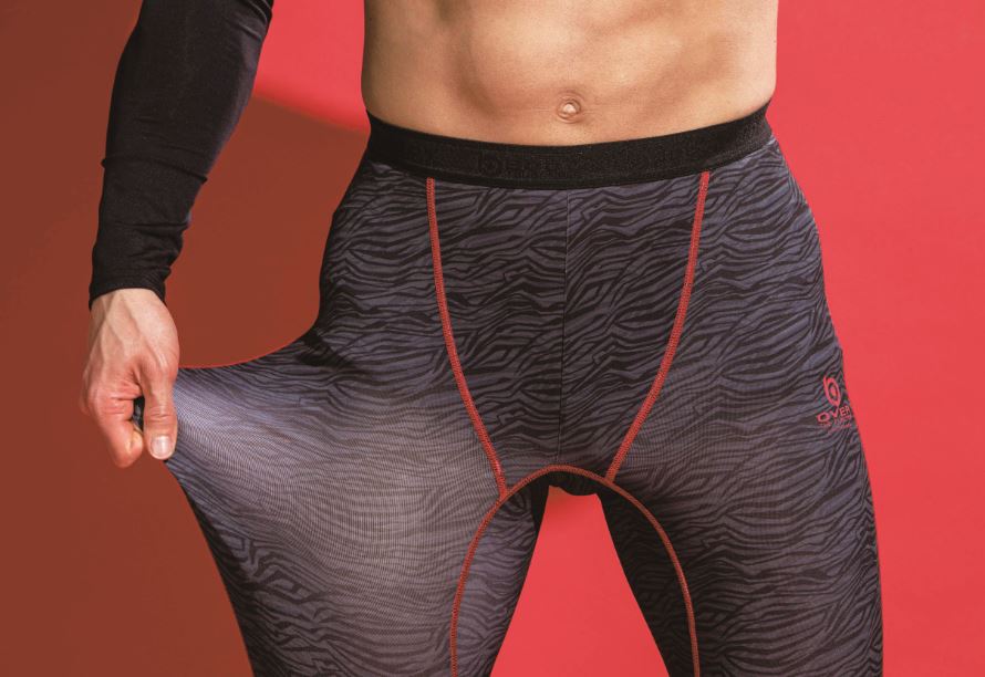 BTアウトラスト　ロングタイツS~3L カモフラ×レッド