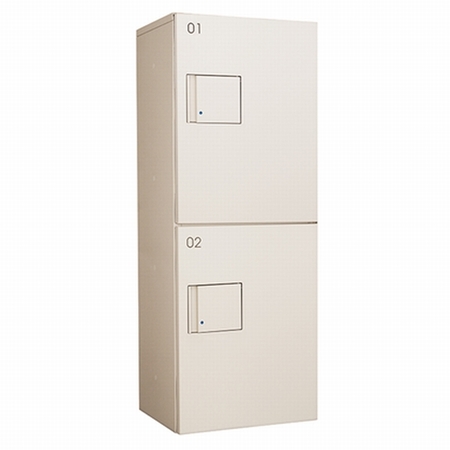 ハイツ・アパート用宅配ボックス TBX-G2S シリンダー錠【受注生産品】（北海道・沖縄県・離島地域のご注文はお受けしておりません）