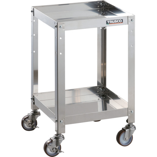 クリーンラビット 75φウレタン車SUS金具 360×360×H600 2段