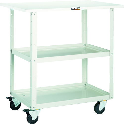 イーグルワゴン 600×400 天板付 4輪自在 W色