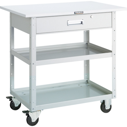 イーグルワゴン 750×500 天板 深型1段引出付 YG色