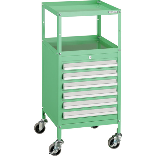 ミニキャビネットワゴン400×440×880LVR-421付 YG