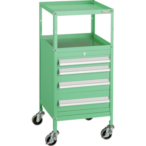 ミニキャビネットワゴン400×440×880LVR-422付 YG