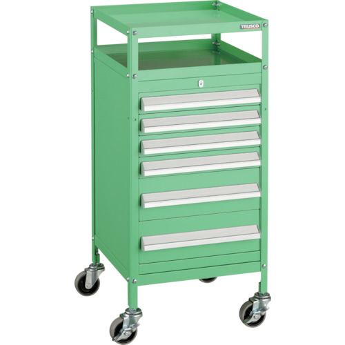 ミニキャビネットワゴン400×440×880LVR-541付 YG