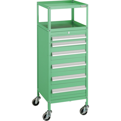 ミニキャビネットワゴン400×440×880LVR-662付 YG