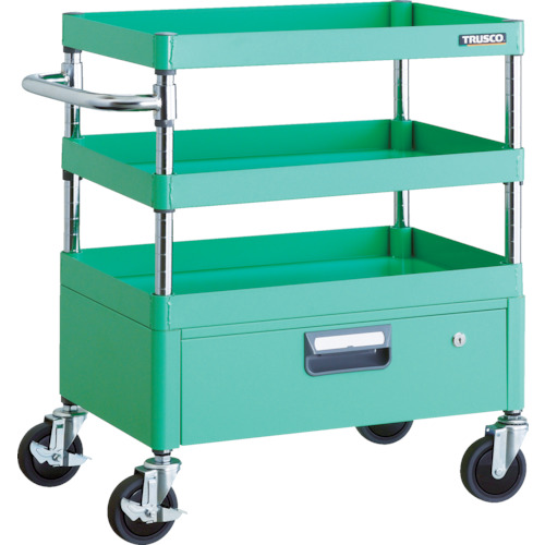 フェニックスワゴン  省音 600×400×H740 1段引出付 YG色