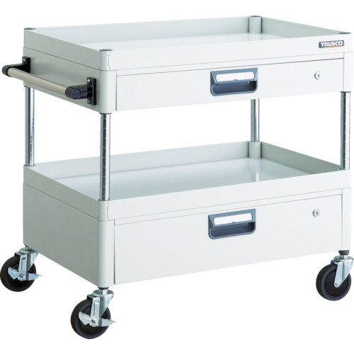 フェニックスワゴン  省音 750×500×H740 引出付 W色