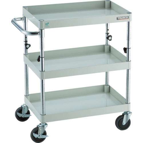 フェニックスワゴン  省音 750×500×H700～950 3段 W色