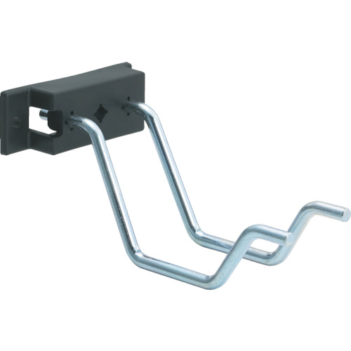 パンチングパネル用クランクフック 2本タイプ A型ベース