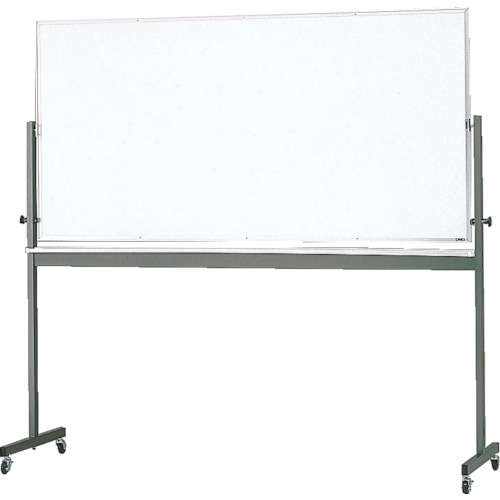 回転ボード 両面仕様 白X白暗線 900×1800