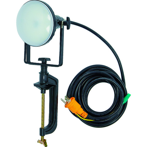 LED投光器 DELKURO バイスタイプ 20W 5M アース付 2芯3芯両用タイプ
