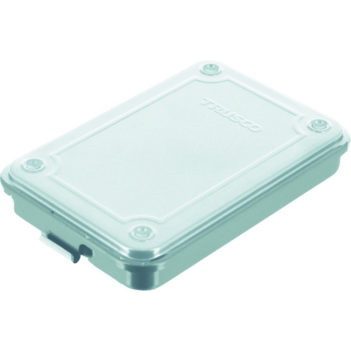 トランク型工具箱 154×105×29 シルバー