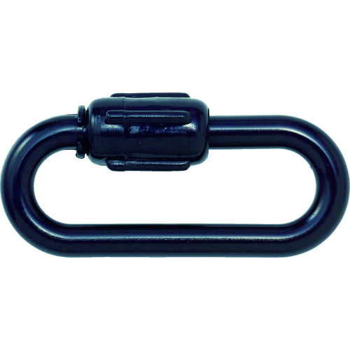 プラカラビナ 黒 8mm (2個入)