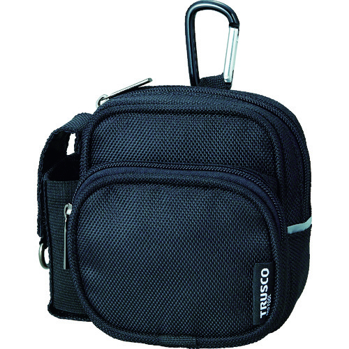 コンパクトツールケース ツーワイドポケット ブラック