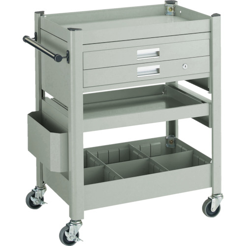 コンビネーションワゴン 643×427×H880 スライド棚付