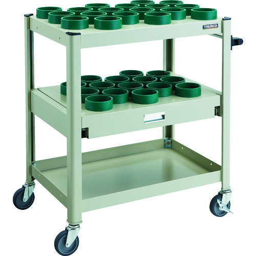 TCW型ツーリングワゴン HSK100A BT50 NT50 33個 スライド棚付 NG色