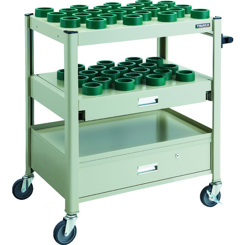 TCW型ツーリングワゴン HSK63A BT40 NT40 45個 スライド棚引出し付 NG色