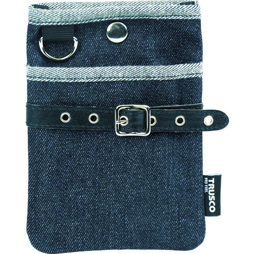 デニムフラットケース スタンダード ブラック