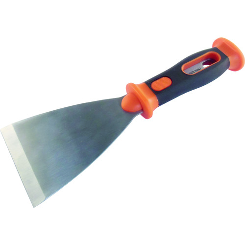 ステンレスハンマーへらTPR樹脂柄 Y型直刃76mm