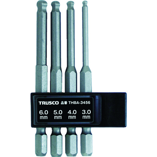 ボールポイント六角ビット4本組セット Trusco トラスコ 業務用建材 建築資材の通販サイト ソニテック ボールポイント六角ビット4本組セット Trusco トラスコ 業務用建材 建築資材の通販サイト ソニテック