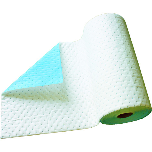 フィルム裏地付き油吸収シート 油専用 ロールタイプ 幅600mm