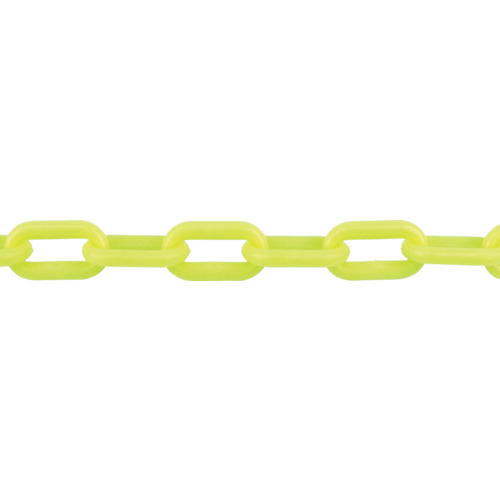 プラチェーン 蛍光イエロー 6mm 3m Trusco トラスコ 業務用建材 建築資材の通販サイト ソニテック