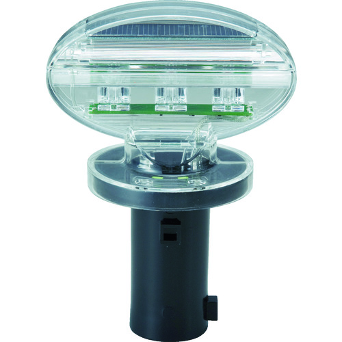 ソーラーLED工事灯 ブルー
