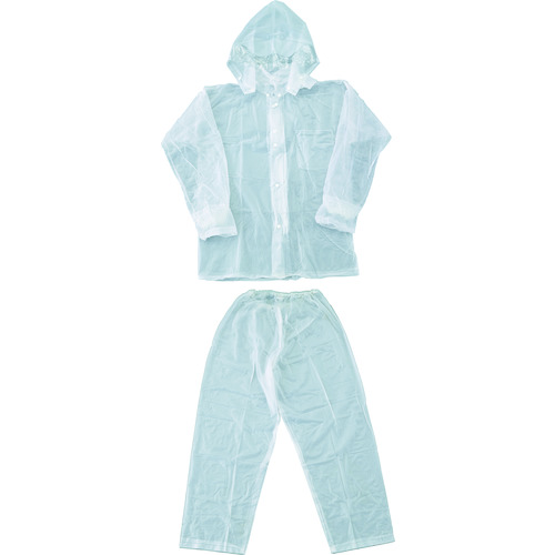 レインスーツ 4Lサイズ クリア