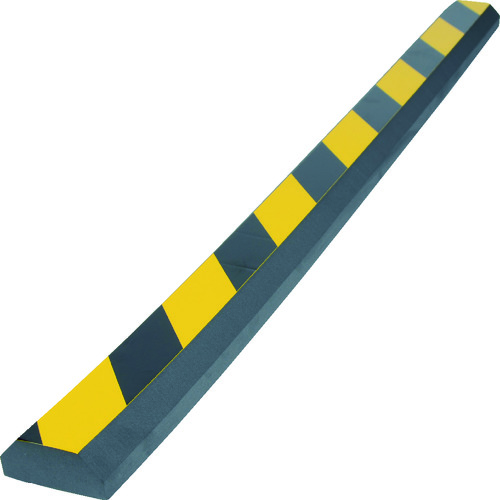 セーフティクッション 山型 1本入 幅70 長さ900 黄黒