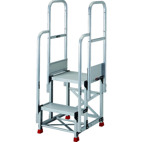 踏台 2段本体 階段両手すり