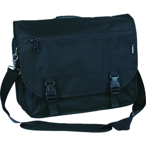 ツールバッグ 390×210×300 22ポケット TTB-400R-BK ブラック色