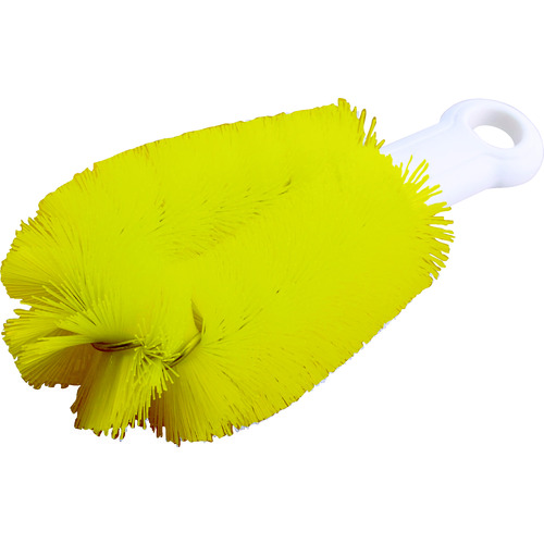 タワシブラシ ショートタイプ HACCP対応 イエロー