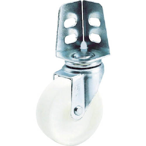 アングル式ナイロンキャスター 自在 Φ100