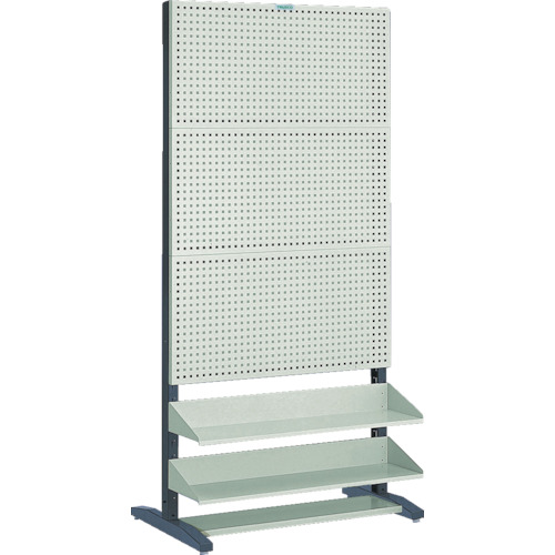 UPR型パンチングラック 棚板付 両面