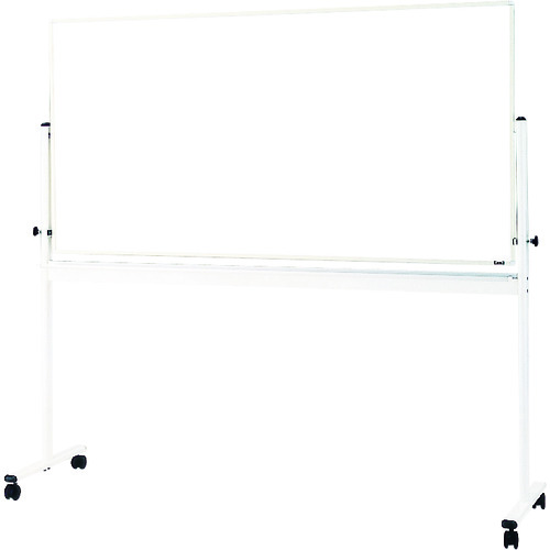 回転ボード 両面仕様 白X白暗線 900×1800 白枠