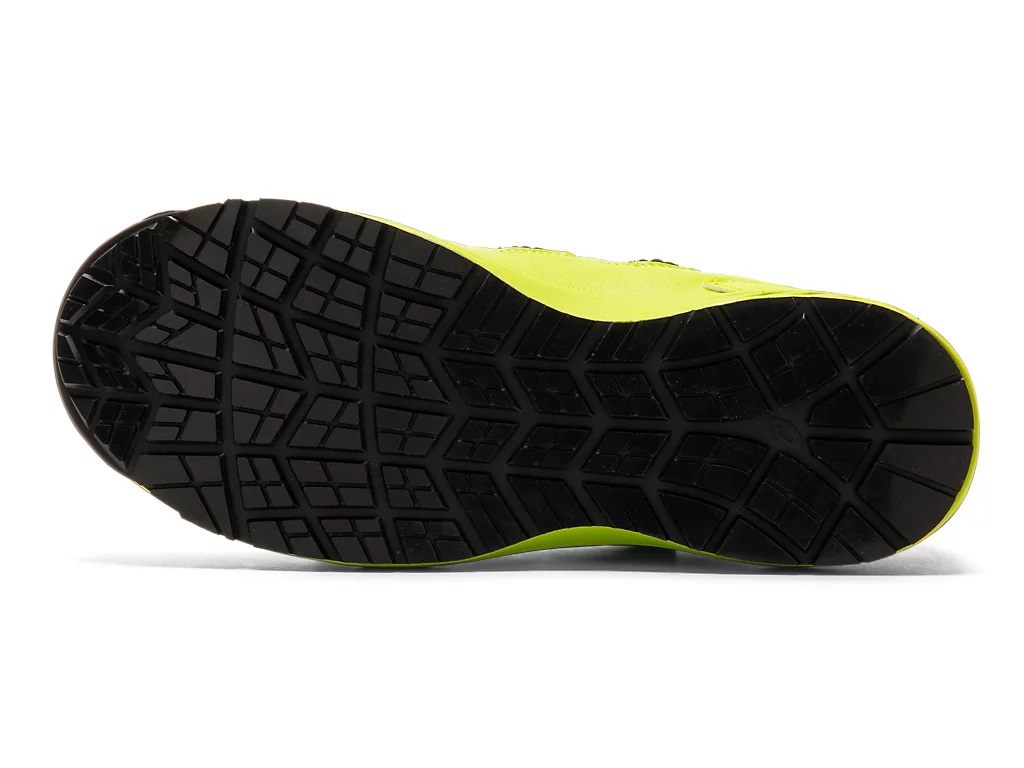 作業用靴 ウインジョブ CP307 BOA ネオンライム×ブラック