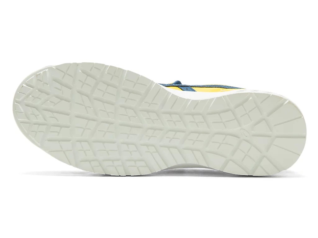 作業用靴 ウィンジョブ CP211 SLIP-ON ブライトイエロー×マコブルー