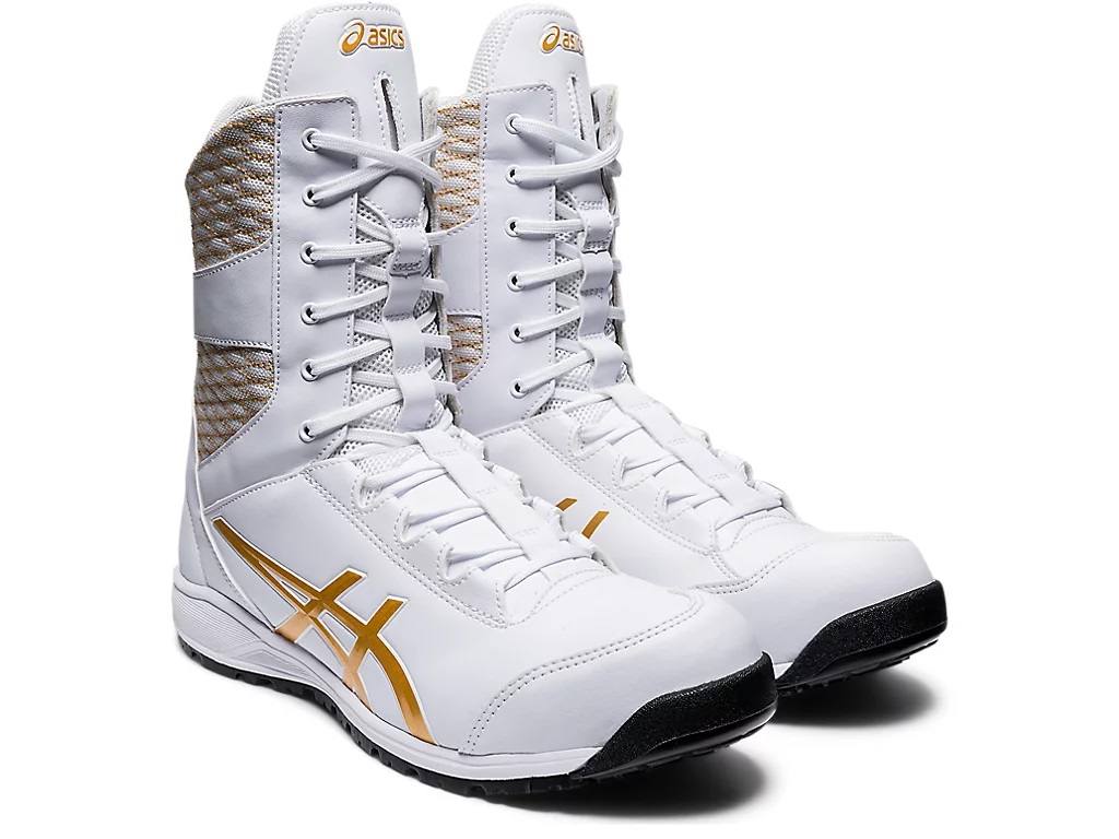 作業用靴 ウィンジョブ CP403 TS ホワイト/ピュアゴールド