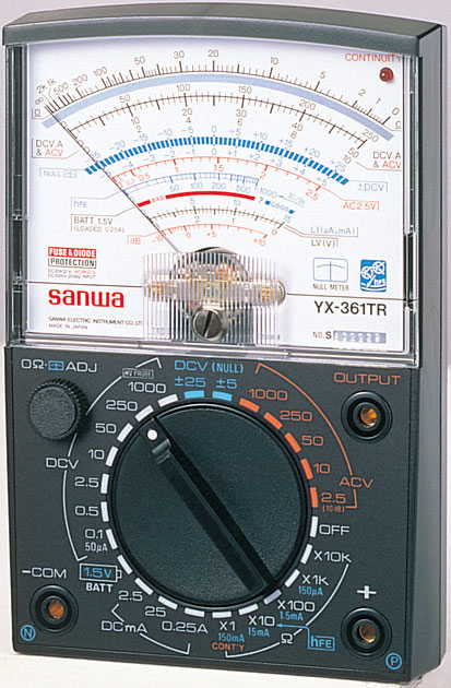 アナログマルチテスタ YX-361TR