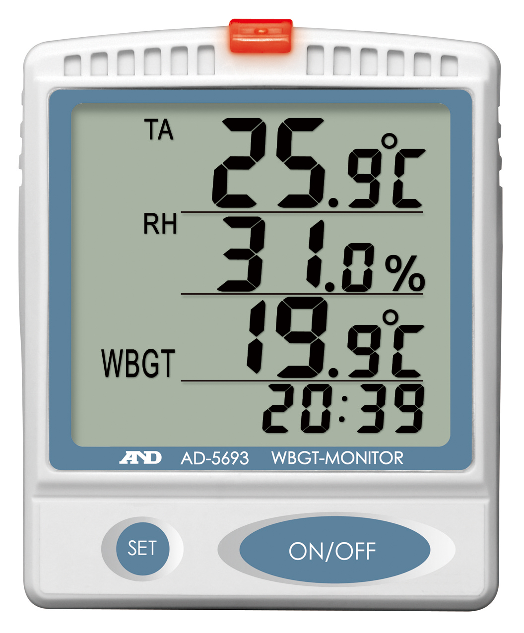 壁掛型 熱中症指数モニター AD-5693 AD 業務用建材・建築資材の通販サイト【ソニテック】
